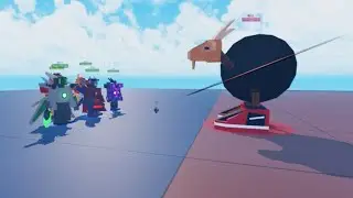 Brainrot vs mecha blackhole goat showcase