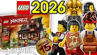 Совершенно новый Lego Ninjago! Магазин кузницы с четырьмя видами оружия!