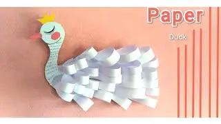 DIY - How to make Paper Duck || paper craft ||  Craft ideas.