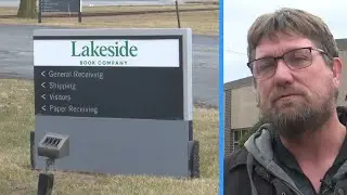 Lakeside Book Company employee react to layoffs