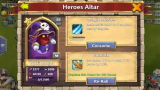 Castle Clash - Upgrading Druid, Spirit Mage and Thunder God!!!! (80.000 HB)
