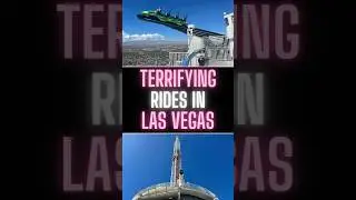 3 TERRIFYING Rides in Las Vegas #vegas #lasvegas #rides