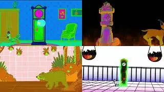 HICKORY DICKORY DOCK ~ SNOW FOX VS ROOSTER VS CAT VS BEAR LOCK WARS EXPANSION KLASKY SCUPO EFFECTS