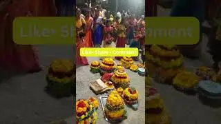 🔥 Bathukamma Trending DJ Song | High Bass Telangana Folk | #Shorts #Viral