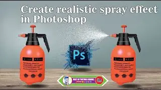 How to Create realistic spray effect #photoshop #banglatutorial #viral #visualarts 