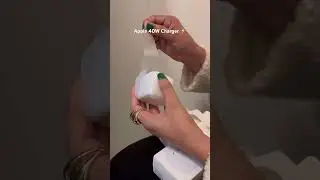 Apple 40W Dynamic Power Adapter ⚡🤍 #youtubeshorts #shorts #mahifinds #iphone17promax #appleiphone