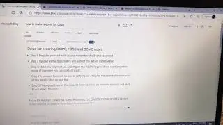 How to apply caips notes part 1 in step by step