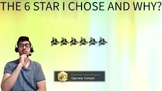 WHO I CHOSE FOR MY FREE 6 STAR CHARACTER AND WHY?? ONE OF THE BEST CHOICES?? (arknights)
