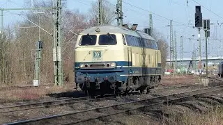 Z&uuml;ge in Karlsruhe #002 mit BR193 BR152 Re482 BR186 BR187 BR185 BR225 V100 G6
