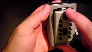 Unlocking a Kidde Portable KeySafe