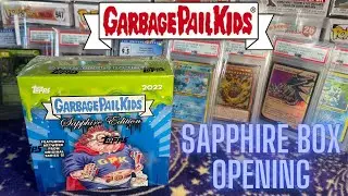 2022 Garbage Pail Kids Chrome Sapphire Box Opening [ Some Really Great Pulls ]
