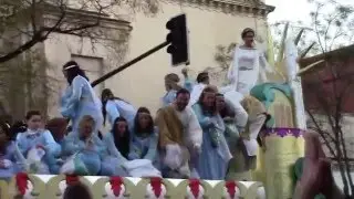 Cabalgata de Reyes Magos de Sevilla en los Salesianos de la Trinidad 2016