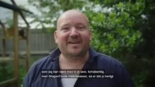 Portr&aelig;t af Jacob Dahl Andersen, huskok og opskriftudvikler hos Skagenfood