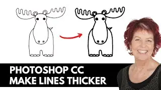 Photoshop CC: утолщение линий на отсканированных изображениях — расширение краев