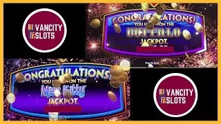 🚨TWO JACKPOT WONDER 4 PROGRESSIVES💰 - as it HAPPENS! - BIG WINS :)