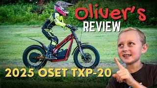 Oliver Reviews the Kids 2025 Oset TXP-20 Trials Bike