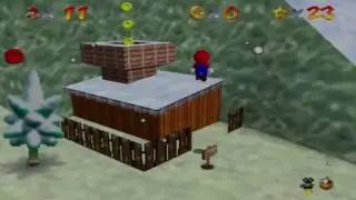 Super Mario 64 - Bibberberg Bob - Rutsche auf der Eisbahn!