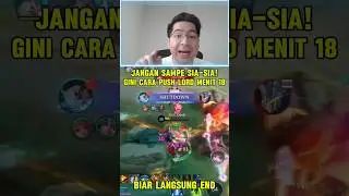 CARA PUSH LORD MENIT 18 BIAR LANGSUNG END ❗️ #roamerforever  #devindaniel