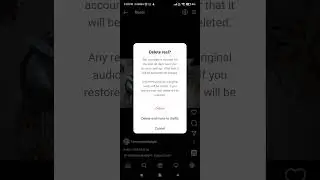 How to Delete Instagram Video or Reels