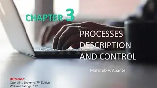 Lesson 3  Process Description and Control in Operating System