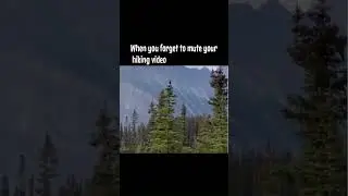 funny hiking video 🤣🤣🤣 #shorts #hiking #funnymoments
