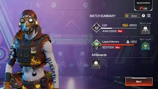 APEX Legends - S2 Octane, Wildfire Skin | Rank 1, 6 Kills