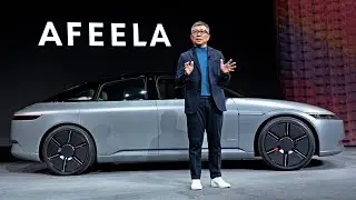 New AFEELA EV Prototype (2024) | Sony Honda Joint Venture | Reveal & Details