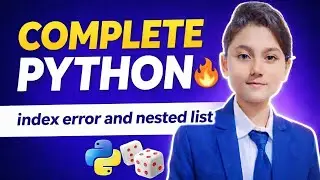 Index Error Kya Hota Hai? | Nested List Python Hindi Tutorial 🚀