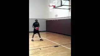 Top Fitness Personality Obi Obadike doing a Plyometric Dunking On Regulation Rim Drill