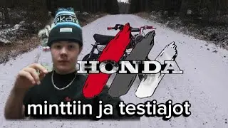 Honda monkey tuunaus ja ajo 
