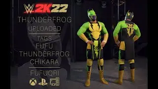 WWE 2K22 - Atomic Super Thunderfrog CAW