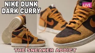 Nike Dunk Dark Curry Sneaker SELLS OUT IN SECONDS ON SNKRS APP. SNEAKERHEADS MAD MAD!