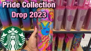 STARBUCKS SUMMER 2 CUP RELEASE DAY SUMMER 2023 // PRIDE COLLECTION COLLAB WITH TIM SINGLETON