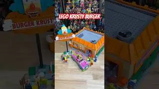 Hey, HEY! The Krusty Burger LEGO is complete! #lego #simpsons #collection #nostalgia #toys