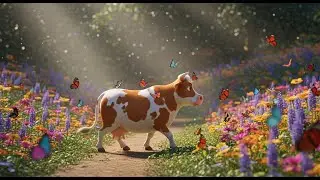 Coco Cow Says Good Morning | Morning Rhyme for Kids | Nursery Rhymes & Baby Songs