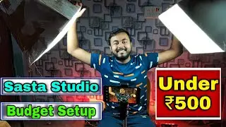 YouTube Studio & Setup Tour 2021 | Low Budget Studio Tour | Best YouTube Setup Tour | Sasta Studio