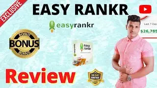 Easy Rankr Review | $5247 Bonus💰💰 | DON'T GET THIS WITHOUT MY 👷 CUSTOM 👷 BONUSES!! | Youtube |Google