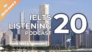 IELTS Listening Practice Test 20 | IELTS Strategies & Experience | ASMR Sleep | English Conversation