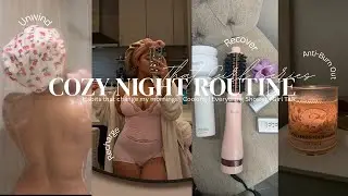 COZY NIGHT ROUTINE | Habits that change my mornings | cooking, everything shower, and girl talk 