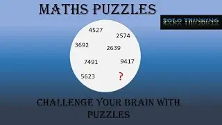 Math puzzles | Math Puzzles with answers | Challenge your brain with math puzzles | solo thinking