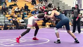 2026 A West Tournament vs J Hamoodi 1st place match (Denver East).  Win 14-3
