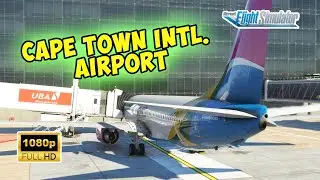 MICROSOFT FLIGHT SIMULATOR 2020 : FLYSAFAIR 737-800 TAKEOFF FROM CAPE TOWN INTL. AIRPORT