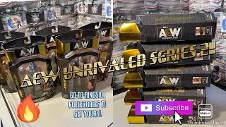 AEW UNRIVALED SERIES 2 FROM RINGSIDE COLLECTIBLES!!!