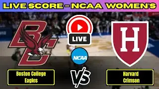 🔴 Boston College Eagles vs Harvard Crimson | NCAA Women's Basketball | Live Score Update 20 Nov