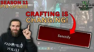 ГРАНДИОЗНЫЕ изменения в улучшении вашего снаряжения в 11-м сезоне Diablo 4!