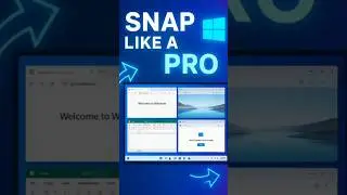 ⚡ Snap apps into perfect grids on Windows! #PCTips #Productivity