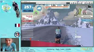 Zwift - vEveresting - Radio Tower - 8 848m, sub 8h30