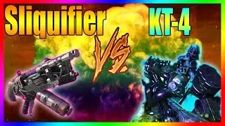 Sliquifier V.S KT-4 on Round 50+ - (Call of Duty Zombies)