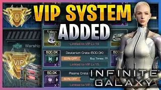 VIP System & VIP Shop Added to Infinite Galaxy