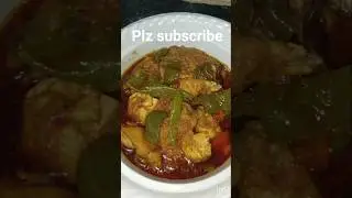 Hyderabadi Chiken Shimla Mirch | Capsicum #shorts#chicken#ytshorts#viralshort#viralvideo#trending😋